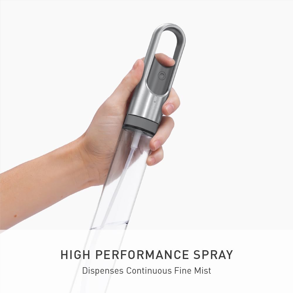 simplehuman Standing Paper Towel Holder with Spray Pump, Brushed Stainless Steel - Image 4